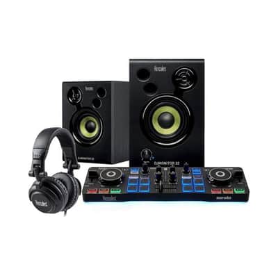 Hercules DJ Starter Kit with Laptop Stand and Knox Gear 4-Port USB 3.0 Hub image 7