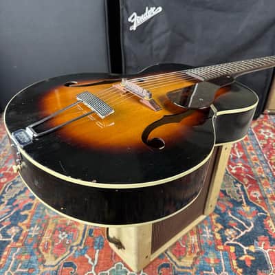 *Video* Gretsch New Yorker Archtop Acoustic Brazilian Fretboard - 1956 image 11