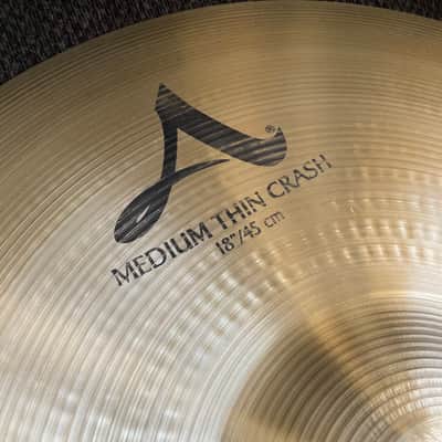 Zildjian 18" A Series Medium Thin Crash Cymbal 2013 - Present - Traditional image 2