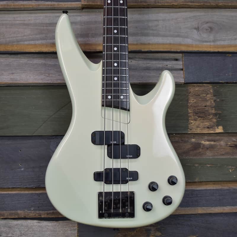 80's YAMAHA RBX-800A Yamaha RBX800A Active PJ Bass 1990 White