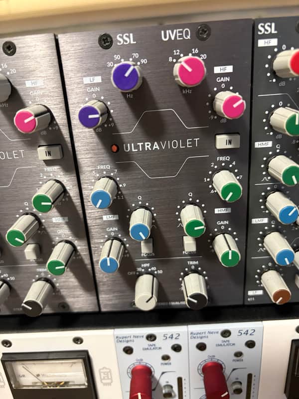 Solid State Logic UV EQ 500-Series Equalizer Module 2021 - Present - Black image 1