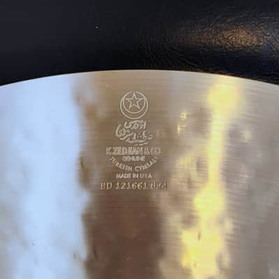 Zildjian K Series Sweet Crash Cymbal - 19"/48 cm - 2018 - Present - Traditional Finish image 14