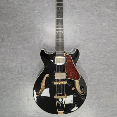 Ibanez AMH90-BK Artcore Expressionist 2021 - Present - Black image 2