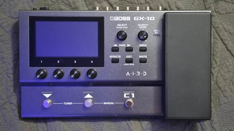 Boss GX-10 Guitar Effects Processor 2024 - Present - Black image 1