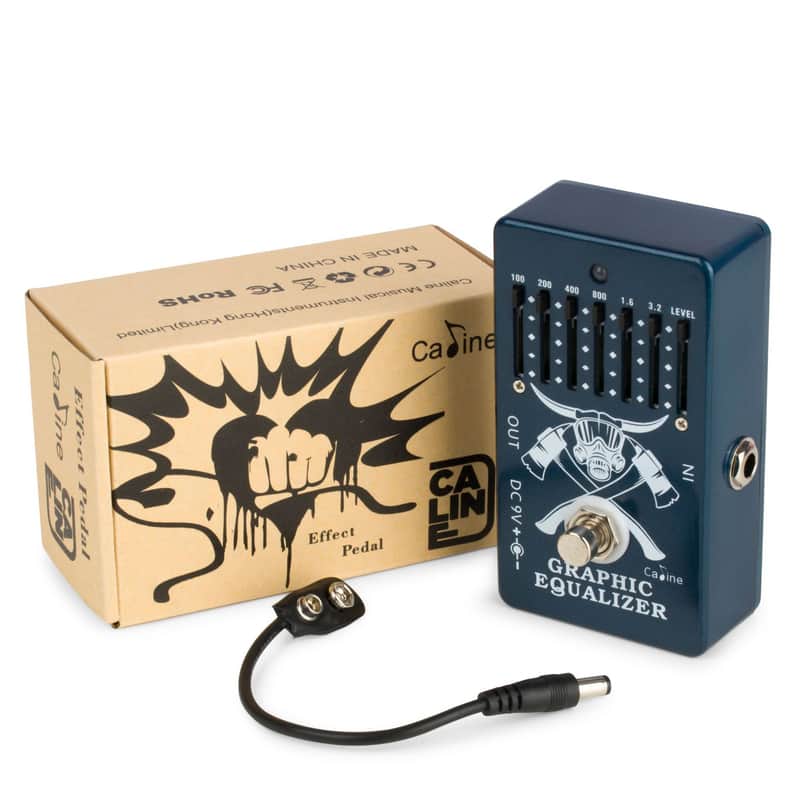 Caline CP-71 EQ Electric Guitar Graphic EQ Pedal, price included Import Duty to USA image 1