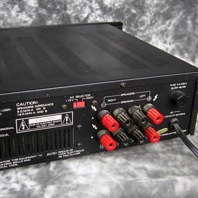 VG used Carver TFM-15CB 2-channel 100W power amp Bild 6