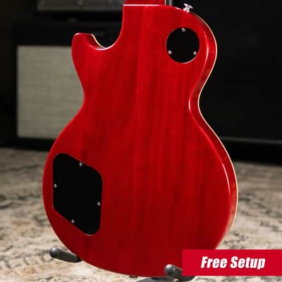 Gibson Les Paul Standard 50s Figured Electric Guitar - Iced Tea with Hardshell Case image 2