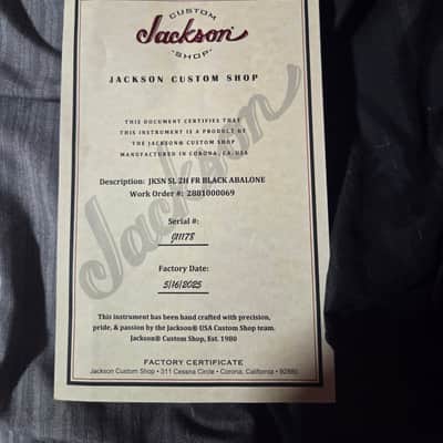 Jackson Custom Shop Limited SL2H Soloist image 11