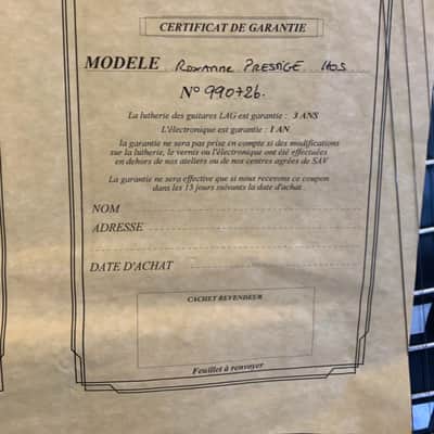 Lag Roxane Prestige Made in France Original 1.997 image 20