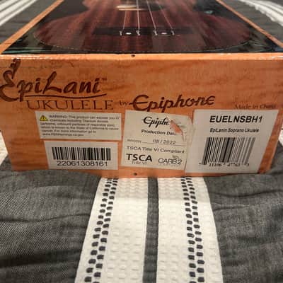 Epiphone EpiLani Soprano Ukulele 2022 - Present - Natural Satin image 3