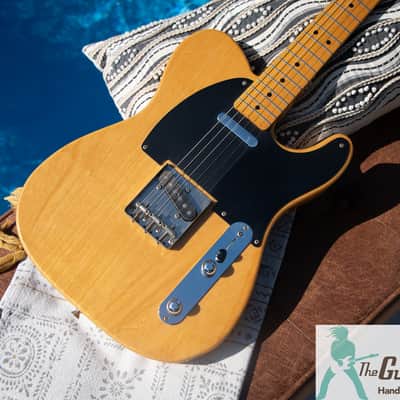 2008 Fender TL52-TX 1952 Telecaster Reissue - Premium Ash Body - w USA Made Texas Special Reissue PU's - Crafted in Japan - Pro Set-Up - w Perfect Frets/Action/Intonation! image 2