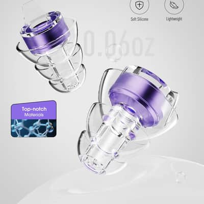 Concert Ear Plugs, 2Pairs Reusable high Fidelity Musician Ear Plugs for Concerts Loud Music-Noise Reduction Ear Protection earplugs for Rave,Festival,Music,Tinnitus Relief image 2