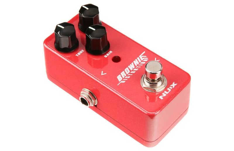 Mint NUX NDS-2 Brownie Distortion Mini Guitar Effects Pedal w/70's British Rock Tones image 1