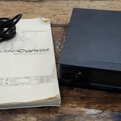 Roland SC-55 Sound Canvas 24 Note Poly Synth 1991-93 Japan image 13