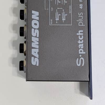 Samson S-Patch Plus 48-Point Audio Patchbay - Blue image 9