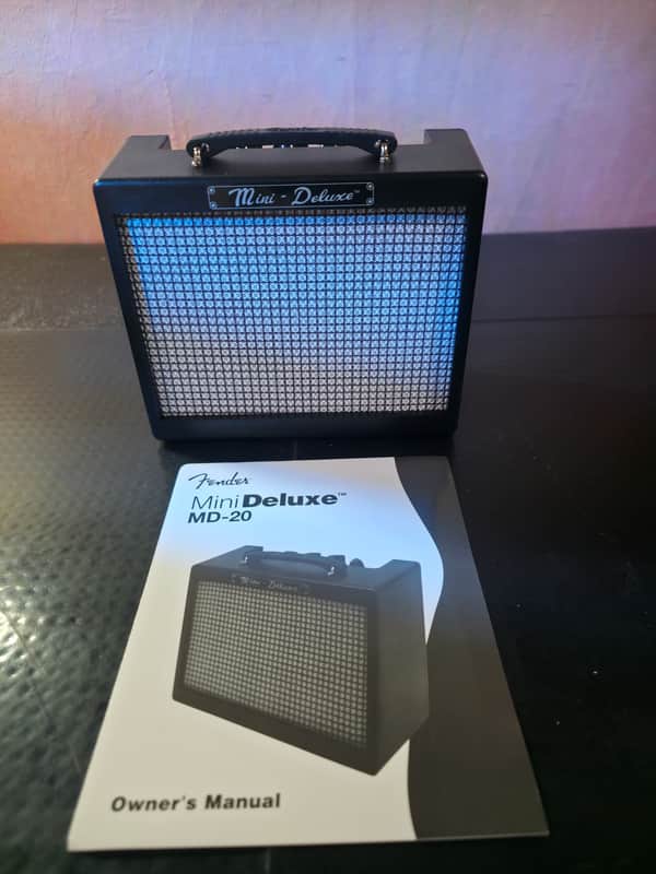 Fender MD20 Mini Deluxe Amplifier 2010s - Black image 1