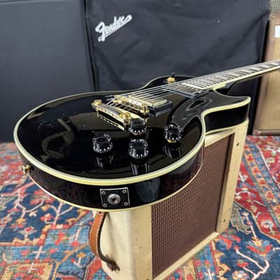 *Video* Fernandes/Burny RLC-55 Les Paul Custom Black - 1998 image 15