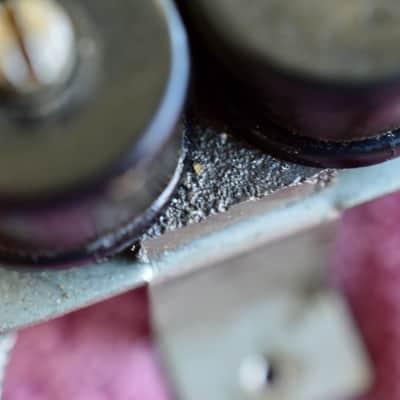 Vintage 1959 Gibson Double Black Long Magnet PAF Pickup 7.81k HOT Les Paul Burst image 20