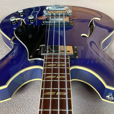 Yamaha SA-70 SA Bass MIJ 1967-72 w/OHSC ***STUNNING*** in Original 'Pearl Marine Blue' ***VERY RARE*** image 10