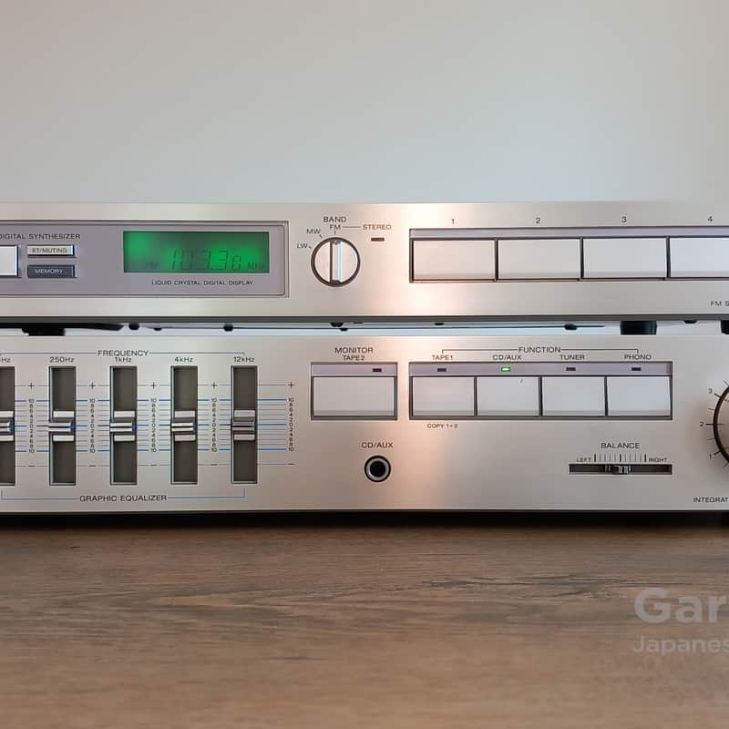 1982 Sony TA-AX35 & ST-JX3L 1984