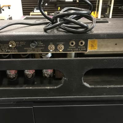 Fender Bassman 100 2-Channel 100-Watt Guitar Amp Head 1972 - 1976 - Silverface image 7