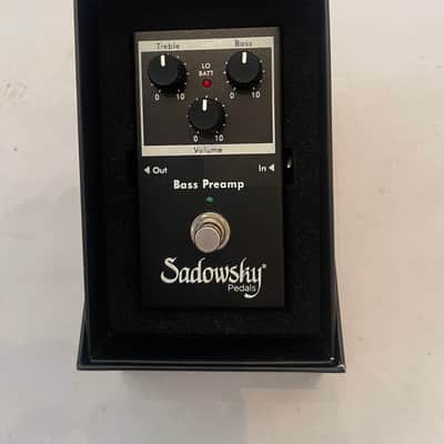Reverb.com listing, price, conditions, and images for sadowsky-sbp-2-bass-preamp
