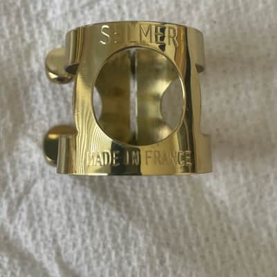 Vintage Selmer Paris Alto Saxophone Ligature and Cap Set - Listing #2 image 2