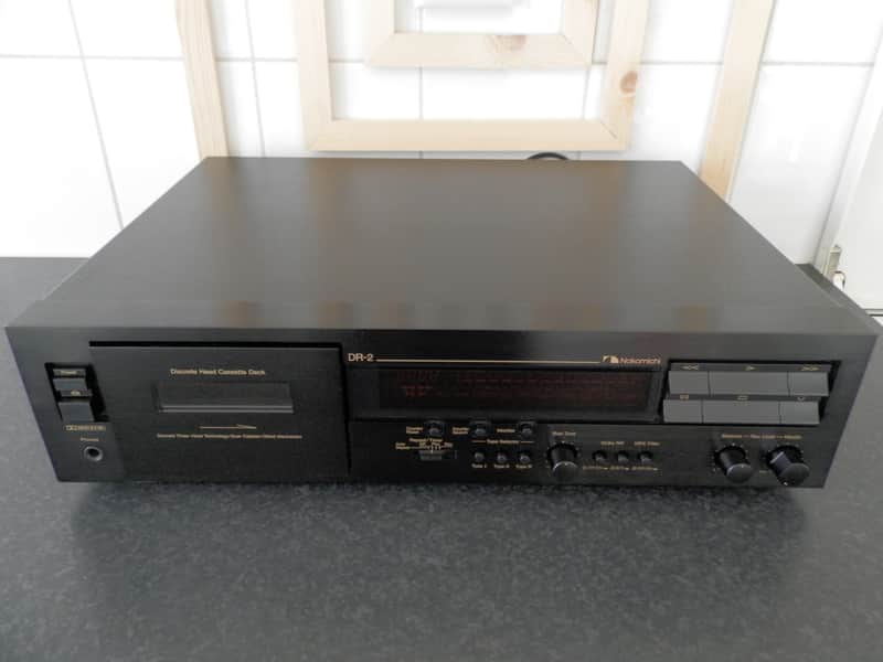 Nakamichi DR-2 Discrete Three Head 1992 Fully Serviced + Owner Manual "The Cassette Comeback" image 1