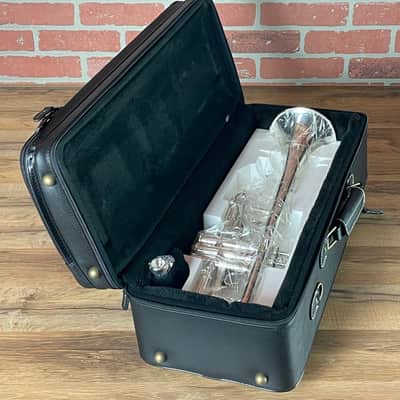 Yamaha YTR-8445 II Custom Xeno Professional C Trumpet - Silver Plated image 11