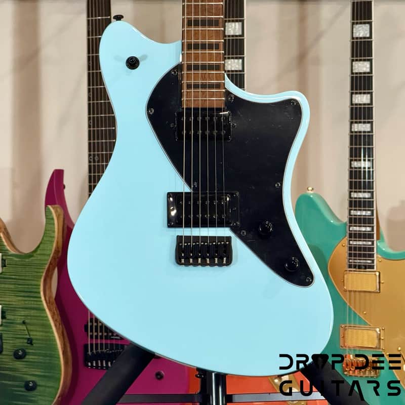 Balaguer Select Series Espada Limited Electric Guitar w/ Bag (4001)-Gloss Sky Blue image 1