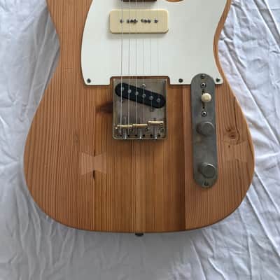 Electric Guitar - Reclaimed Fir and Cherry - T-Style - Butterfly 060 image 1