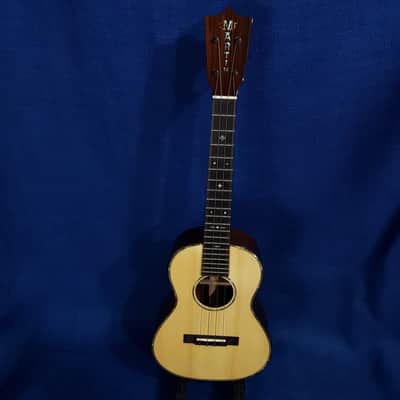 Mims Ukes:  Martin Tenor Custom Shop All Solid Italian Alpine Spruce / Rosewood Ukulele w/ Case image 14