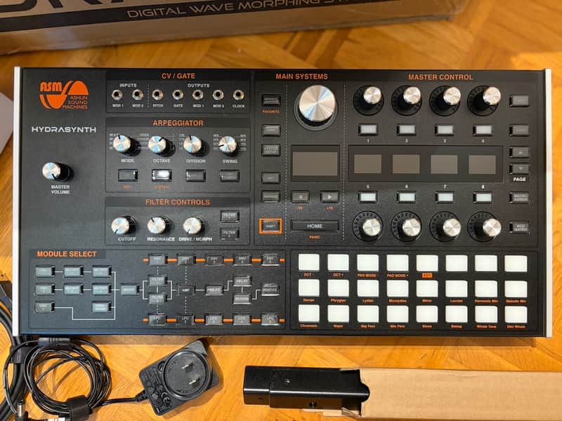 ASM Hydrasynth Desktop Polyphonic Synthesizer 2020 - Black image 1
