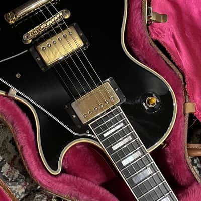 Gibson Custom Shop "Pre-Historic" '57 Les Paul Custom Reissue 1993 - Ebony[GSB019] image 5