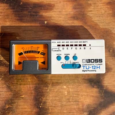 Boss TU-12H Chromatic Tuner 1994 - 2008 - White image 1
