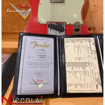 FENDER 1963 Telecaster Relic 3A Rosewood Fingerboard, Fiesta Red Bild 12