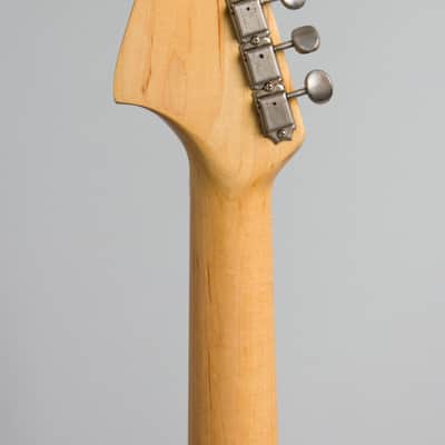 Fender  Jaguar Solid Body Electric Guitar (1965), ser. #L52721, original black tolex hard shell case. image 6