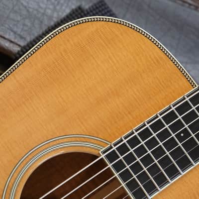 2024 Santa Cruz Vintage Artist Flamed Mahogany Dreadnought Acoustic Guitar Natural + OHSC image 4