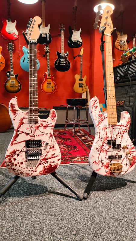 Bloody Pair ! Charvel Model 2 and Greco Bass Made in Japan image 1