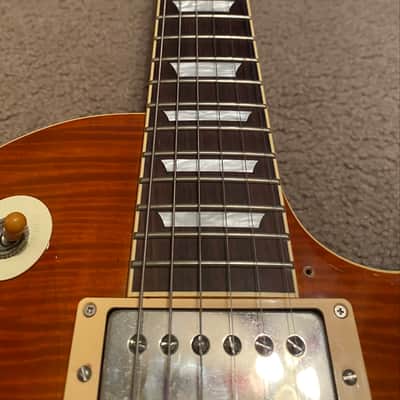 2009 Tokai Love Rock LS95F Electric Guitar MIJ Violin Finish Flame Top 2009 image 17