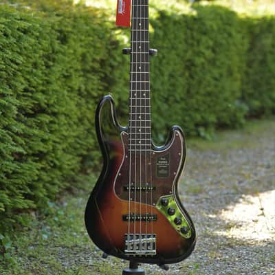 Fender Player II Modified Active Jazz Bass® V - 3-Color Sunburst image 9