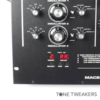 Macbeth Studio Systems M3x Synthesizer midi rack minimoog + VINTAGE SYNTH DEALER image 2