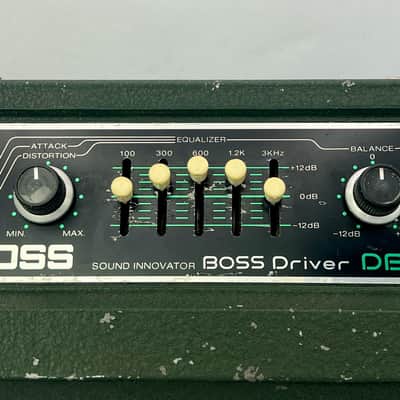 Boss DB-5 Driver Distortion / Graphic Equalizer 1977 Vintage Bild 7