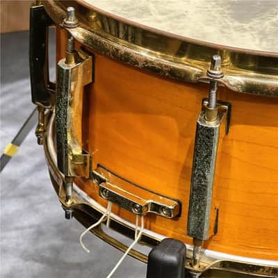 Pearl USED ​​Custom Classic One Piece Maple Snare Drum [14×6.5 / Made in Japan] image 4