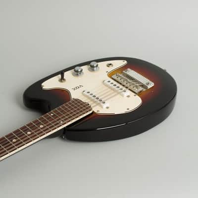 Vox Mando-Guitar 12 String Electric Guitar (1966), ser. #305324, original black hard shell case. image 7