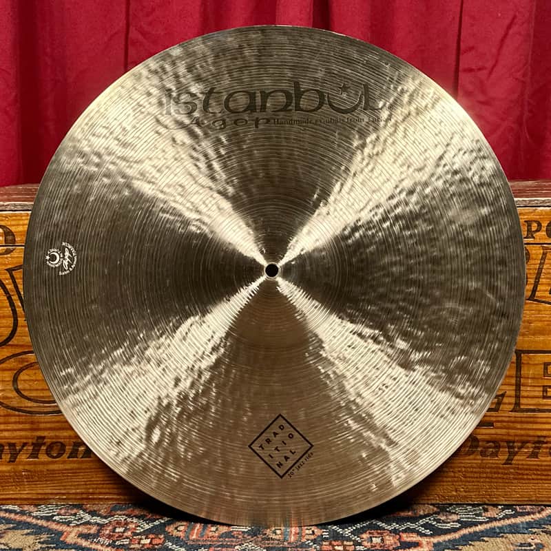 20" Istanbul Agop Traditional Jazz Ride Cymbal 1852g *Video* image 1