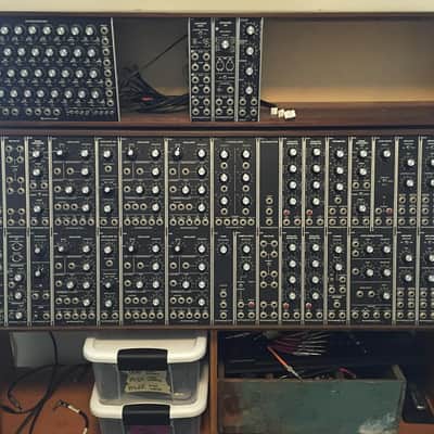 Multiple Dotcom format Modular Synth Studio Walnut image 1