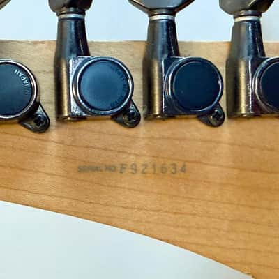 Ibanez 1991 Ibanez USA Custom UCGR1 "Surprise" by Pamelina H. – Rare Factory Sharktooth Inlays – Original IBZ/USA F3 Pickup 1991 - Custom image 7