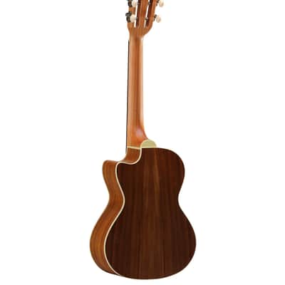 Alvarez AU90TCE Artist Tenor Cutaway Acoustic-Electric Ukulele (Natural Satin) image 3