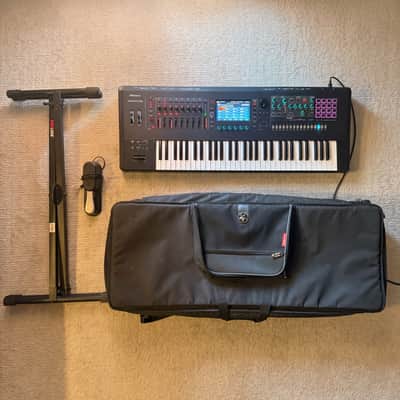 Roland Fantom 6 61-Key Workstation Keyboard 2019 - Present Black image 4